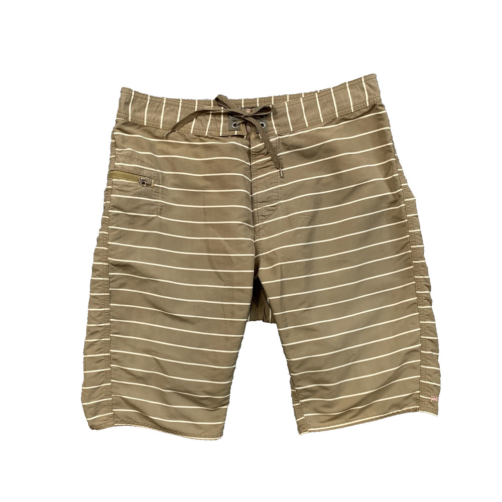 Patagonia Board Shorts Mens 34 Mushroom White Twenty Threes Swim Linerless Beach